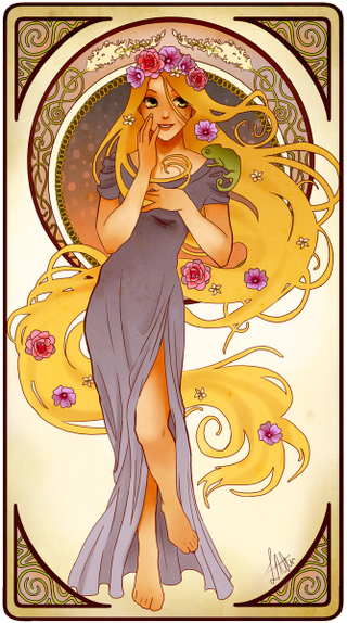 Illustration for article titled Art Nouveau Heroes, Heroines and More